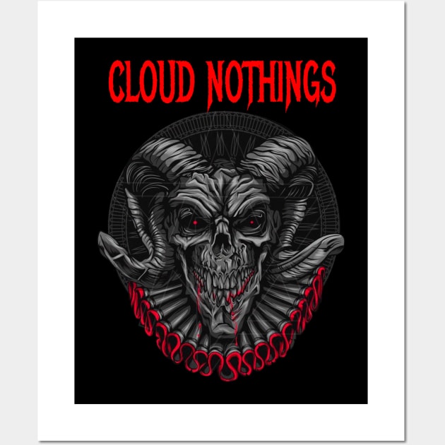 CLOUD NOTHINGS BAND Wall Art by Angelic Cyberpunk